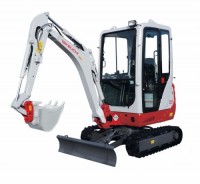 1.6 tonne Excavator (extending track)